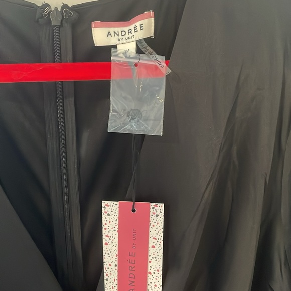 NWT Black Polyester Jumpsuit - Picture 6 of 10